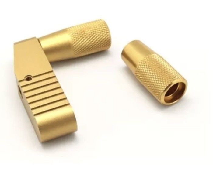 Cor amarela Partes viradas CNC Alumínio anodizado 6061 T6 Para carroceria de automóvel