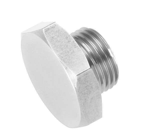 814-16-5 -16 AN Fios retos (O-ring) Port Plug-Clear CNC PARTES METÁLICOS
