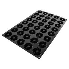 Profissional SQ070 Mould.Swirl de silicone 2,68 polegadas de diâmetro x 1,18 polegadas de altura, 40 cavidades