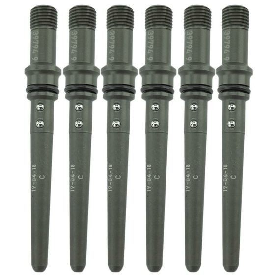 Dodge Remain Injector Pack para 2004.5-2007 5.9L Cummins StockWith tubos de ligação IndustrialInjection
