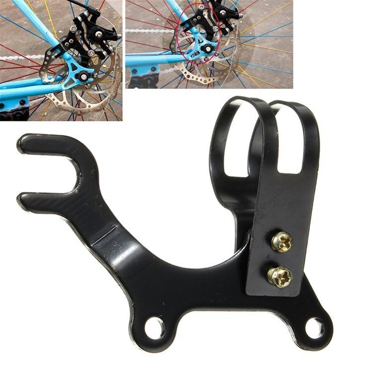 Adaptador de estrutura de travão de disco de bicicleta para rotor de 160 mm Componentes de bicicleta 73g