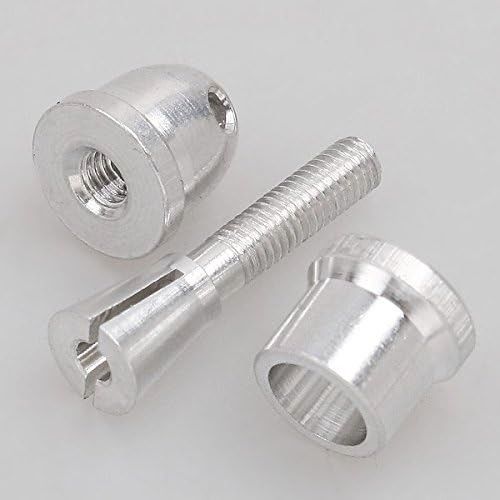 2.0mm RC Alumínio Adaptador para hélice de bala para motor sem escova