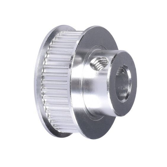 GT2 Timing Pulley Borro de alumínio 40 Dentes 8mm para largura 6mm para peças de impressora 3D