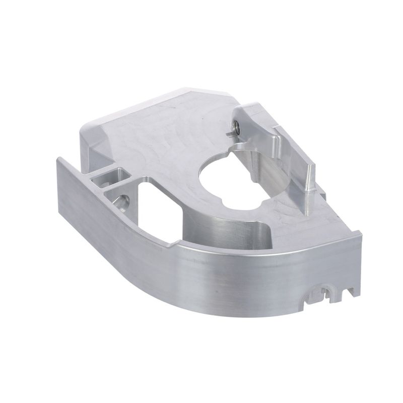 Partes metálicas obtidas por usinagem CNC de precisão para máquinas com operações de torneamento/moagem de acabamento polido