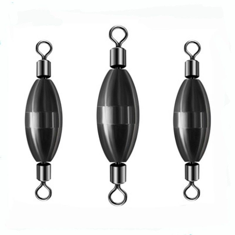 Peixe Mato de cobre giratório contrapeso conector de chumbo mar água doce rocha flutuante isca isca de pesca acessório