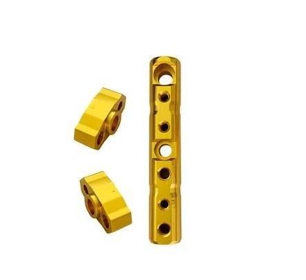 Ferramenta de moagem CNC de latão de cobre Alta demanda de acessórios personalizados CNC de 4 eixos Acessórios de motocicleta