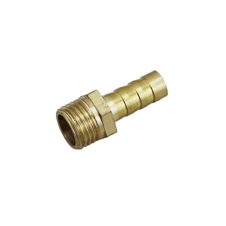 Pneumático Hidráulico Latão Feminino Masculino Direito Cruzado X Y T Forma Adaptador de Tubo Mangueira Barba