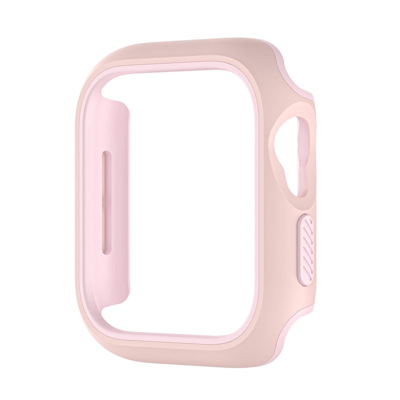 Capa de proteção de duas cores resistente a quedas TPU Proteção de Smart Watch Case