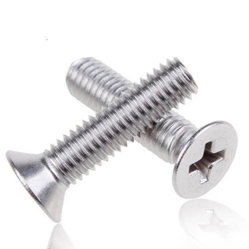 C1022 304 316 Cabeça de Csk de aço inoxidável ISO7046 Torção de máquina de cabeça plana