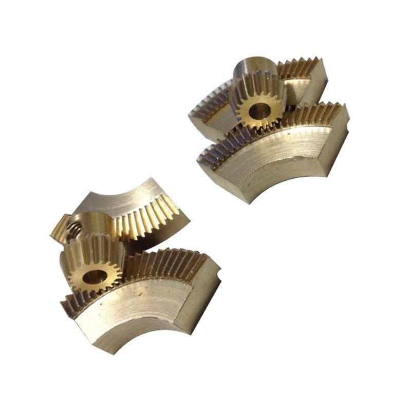 Fábrica de usinagem CNC especializada em aço inoxidável Máquina de engrenagem de latão / titânio de alta precisão