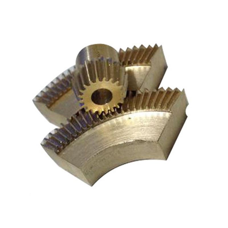 Fábrica de usinagem CNC especializada em aço inoxidável Máquina de engrenagem de latão / titânio de alta precisão