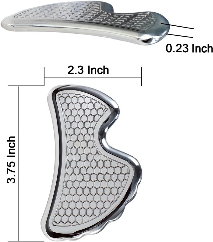 Gua Sha Muscle Scraper Tool Set, Ferramenta de Tecido de Cicatriz, Ferramentas de Fisioterapia, Ferramenta de Escravagem Muscular Escrava Massagem