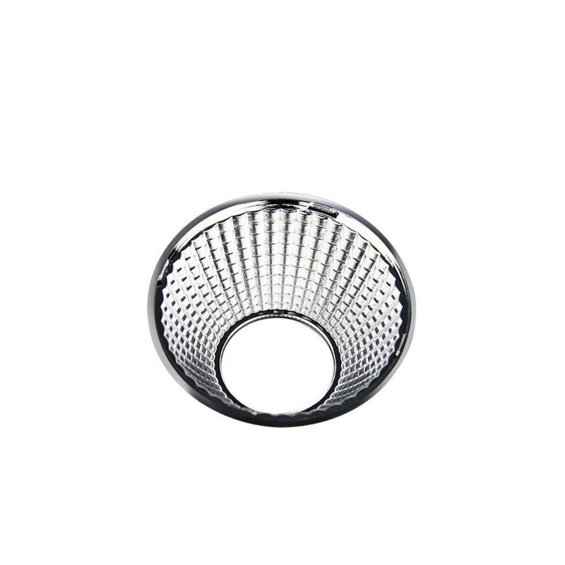 Máquina de CNC de alta qualidade de alumínio refletor personalizado Copo de lâmpada para lâmpada de tocha LED Spot Light Reflector